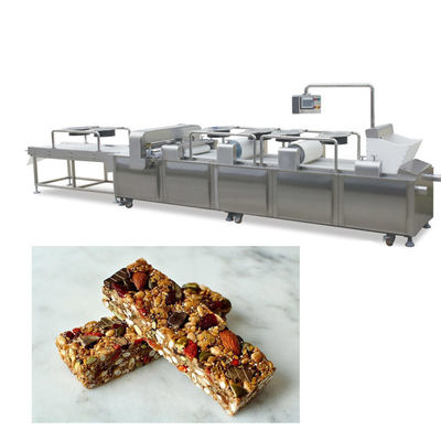 SUS Standard Puffed Rice Candy Cake Machine Untuk Sereal Bar