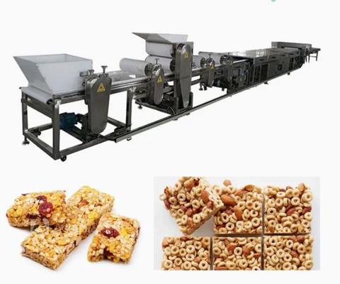 Food Grade 150mm 80pcs / Min Granola Bar Membuat Mesin