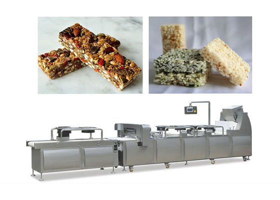 Mesin Pembuat Bar Chikki Sehat / Bar Sereal Sehat Stainless Steel 304 600kg/jam