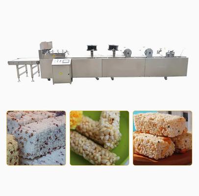 Bungkus permen kecil Mesin Pembuatan Sereal Bar, mesin puff beras