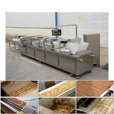 Cube Type / Semi - Circle Jenis mesin pembuat bar sereal untuk gandum, jelai dataran tinggi