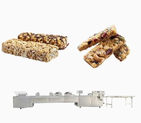 Roller Perataan dan Cutting Peanut Candy Bar Membuat Mesin SUS304 Material