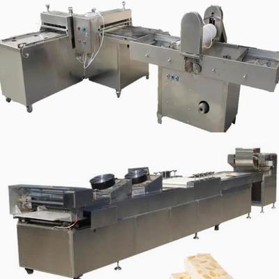 Kacang kacang stainless steel rapuh Groundnut Chikki Making Machine English Version