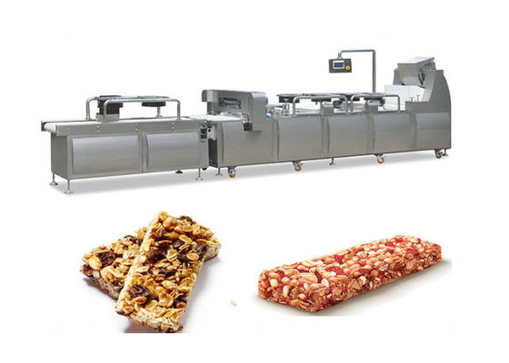 400-600 kg / jam Puffed Rice Chikki Cereal Bar Membuat Mesin Stainless Steel 304