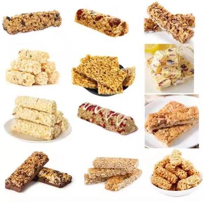 Makanan Santai Oatmeal Chocolate Mesin Kinerja Tinggi Otomatis, mesin pembuat bar energi