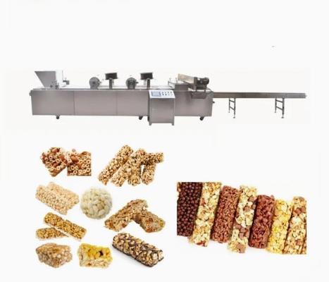 Otomatis stainless steel Oat Meal Chocolate Granola Bar Maker Machine