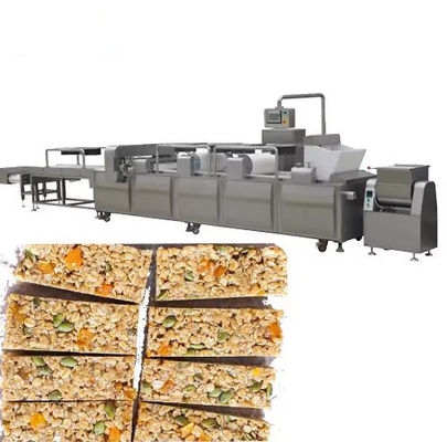 Snack Sehat Peralatan Cutting Confectionery yang Sempurna Jalur Produksi Sereal Bar