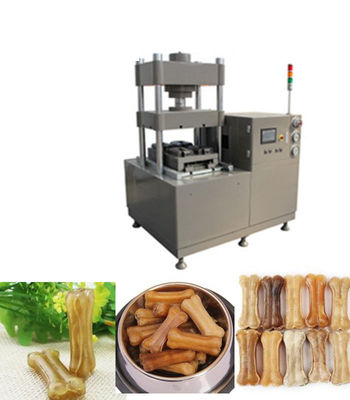 Natural, Bleached, Smoked Pressed Rawhide Bones Punching Machine Untuk Pet