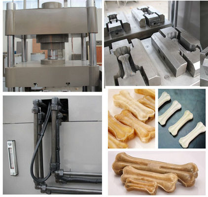 Mesin pembuatan tulang anjing yang dipencet