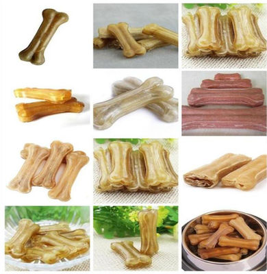 Peralatan pengolahan makanan hewani stainless steel untuk tulang pipih Rawhide