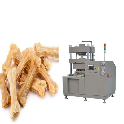 Pet Rawhide Dental Care Snacks Membuat Mesin / pet food processing line
