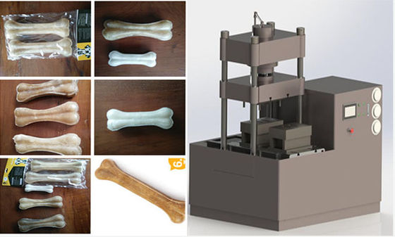 60T double molds Dog Dental Treates Tulang Tulang Bone Pressed Customized