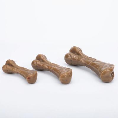 Pet Dog Mengunyah Tulang Bawang Bone Ditekankan Menekan Mesin PLC Control