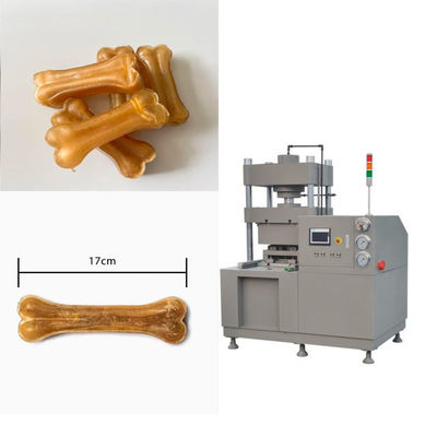 Dog Chewing Snacks Dog Bone Making Machine, Peralatan Pengolahan Makanan Hewan