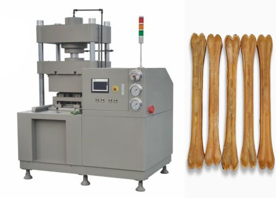 CE Disetujui DOG BONE Hydropress Rawhide Bone Dog Snacks Making Machine