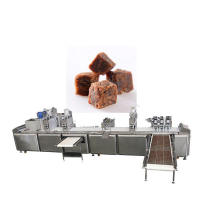 Siemens PLC Codfish Cubes Mesin Pembuat Makanan Anjing Stainless Steel