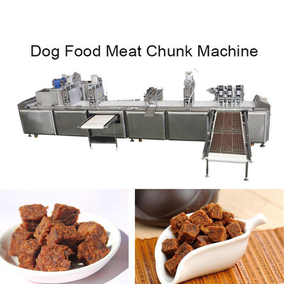 Mesin Perawatan Anjing Stainless Steel Untuk Beef Granules Meat Dices Forming
