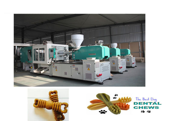 Perawatan Gigi Pet Injection Moulding Machine untuk Dog Bone Chewing Food