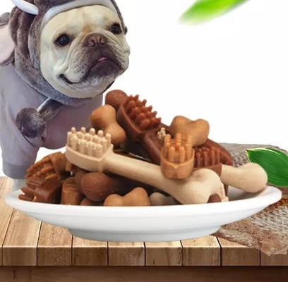 High Efficiency Molded Dog Snacks Mengunyah Pembuatan Mesin / mesin makanan anjing