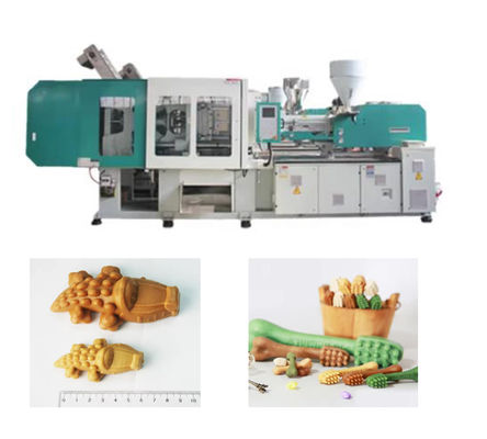 Otomatis cetakan perawatan gigi anjing biskuit mesin single screw