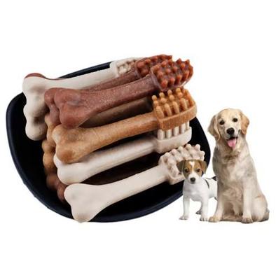 Gigi Anjing Mengunyah Tulang Membuat Mesin / Mesin Pembuat Makanan Ringan Cetakan