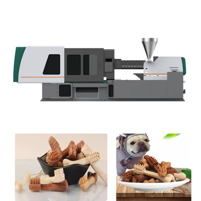 Mesin Pembuat Biskuit Anjing Cetakan Injeksi Hewan Peliharaan / Mesin Pembuat Makanan Hewan Ekstrusi