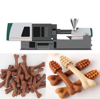Injection Molding mesin pembuat makanan anjing, mesin ekstrusi hewan peliharaan