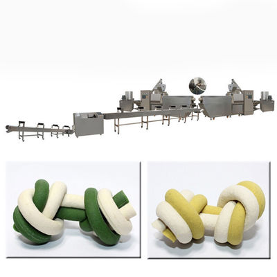 Dog Chewing Treats Makanan Anjing Extruder / Pet Treats Chews Extruder