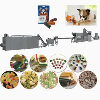 Selai kacang Rasa Alami Makanan Anjing Extruder Treats Gigi Membuat Mesin