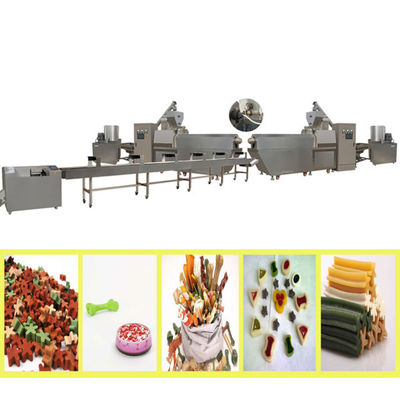 CE ISO9001 Certified Meat Powder Dog Food Extruder untuk makanan ringan Anjing