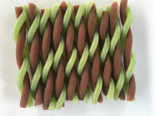 Sekrup tunggal Dog Food Extruder dog pet chews Customizable Voltage