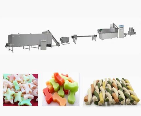 Steak daging sapi, Chicken stick Dog Food Extruder untuk Perawatan Gigi Pet Chews Bar