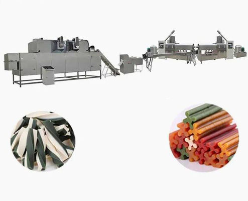 Makanan Nutrisi Pop Food Extruder pet Snacks Mesin Manufaktur