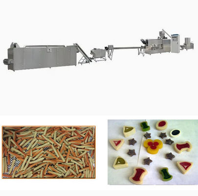 Continuous &amp; otomatis Dog Food Extruder single screw extruder food processing Line