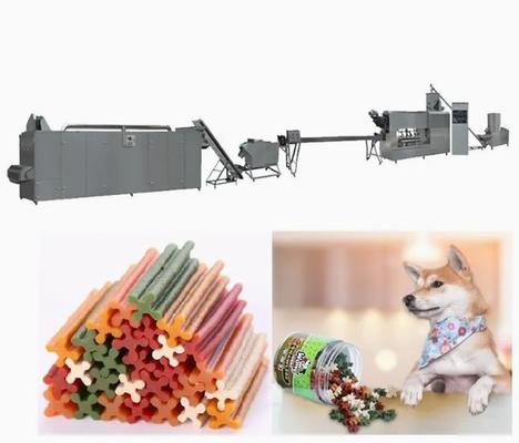 Continuous &amp; otomatis Dog Food Extruder single screw extruder food processing Line