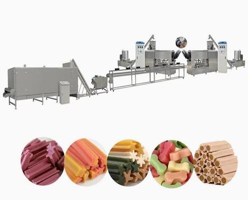 Food Grade Dog Food Extruder Dental Care Snacks Extruding Line