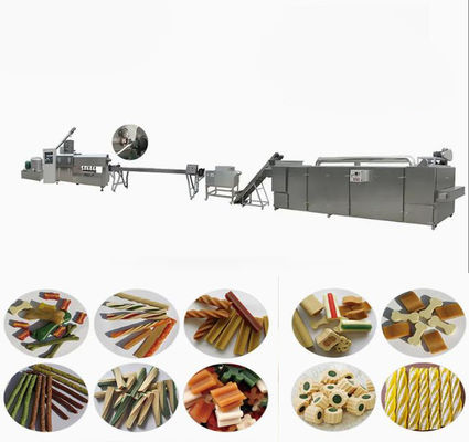 Pet Snacks / Dog Chews / Pet Treat Snack Extruder Machine Dengan CE