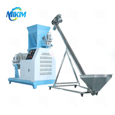 Manufacture of Fish Food Extrusion Production Line Extruded for Fish Feeds Twin Screw Professional Fish Food
