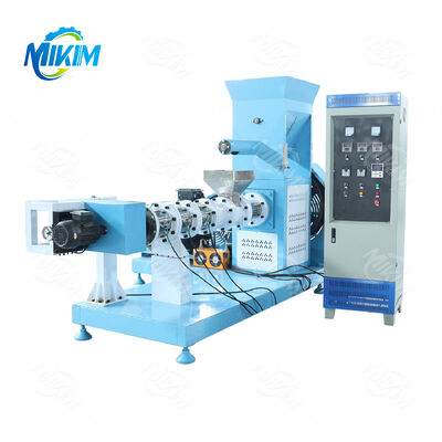 Manufacture of Fish Food Extrusion Production Line Extruded for Fish Feeds Twin Screw Professional Fish Food