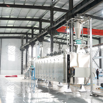 Ekstruder Makanan Hewan Peliharaan Otomatis Penuh dengan Diameter Sekrup 70-110 mm dan Cetakan Berbagai Bentuk untuk Produksi Makanan Hewan Peliharaan Kustom