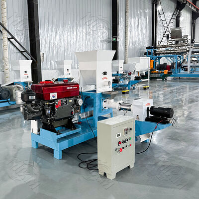 Mesin Ekstruder Pelet Pakan Ikan Diesel MIKIM: Bertenaga + Konsumsi Bahan Bakar Rendah, Memangkas Biaya Produksi Pelet Pakan Ikan Hingga Setengahnya