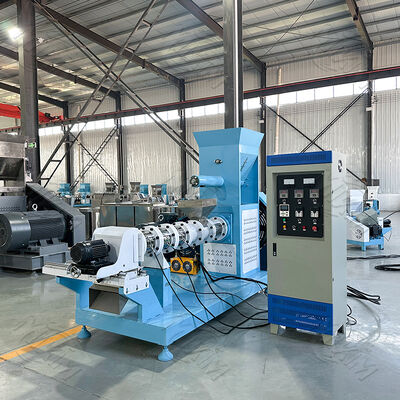 Hot Selling New High Multi-Function Small Floating Fish Feed Extruder Pellet Making Machine Mesin produksi makanan ikan untuk penggunaan rumah 200kg/h 220V/380V
