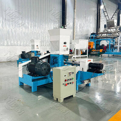 Mesin Pembuat Pelet Pakan Ikan Kecil Diesel Mesin Apung Tilapia Extruder Pakan Kelinci Anjing Hewan Penggiling Makanan Pembuat Pelet