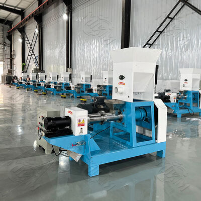 Mesin Ekspansi Pelet Pakan Ternak Pembiakan Peralatan Produksi Pakan Ikan Air Mesin Pelet Pakan Kucing Anjing