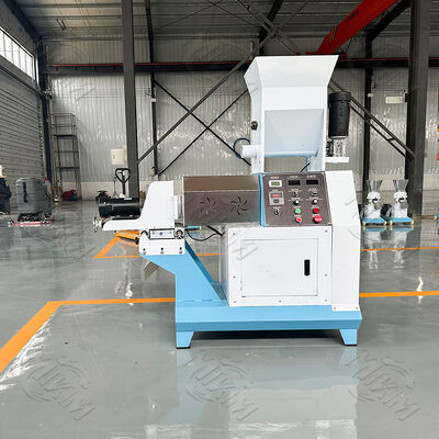 350-400KG/H Small Capacity Pet Food single screw floating fish feed pellet extruder machine Wet Dog Food Fish Feed Manufacturing Machinery