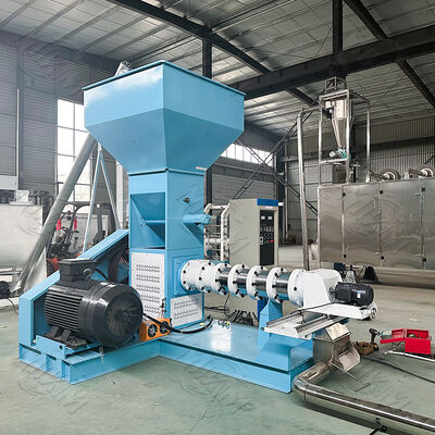 Big Capacity Commercial Multifunction Pet Food Floating Fish Feed Pellet Production Processing Making Machine