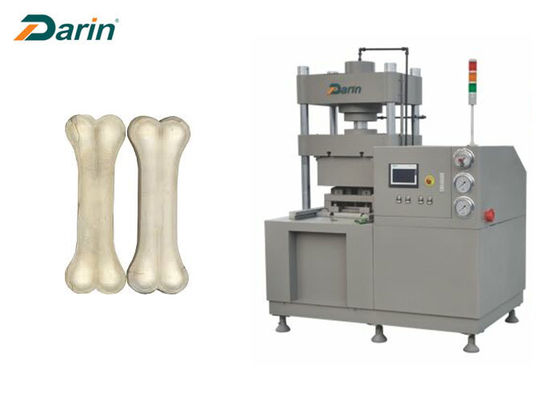 CE Disetujui DOG BONE Hydropress Rawhide Bone Dog Snacks Making Machine