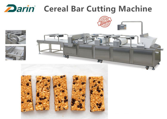 DRC-75 Peanut Bar Cutting Making Machine dengan Siemens PLC dibuat oleh Darin Machinery