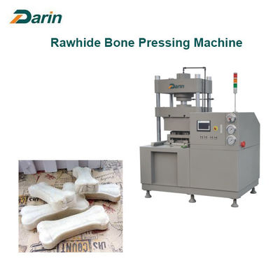 Kulit Babi Rawhide Dog Bone Pressing Machine, peralatan pengolahan makanan hewani