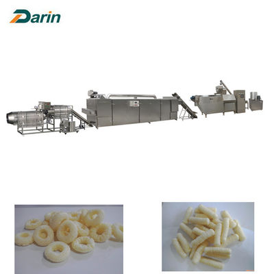 Jinan Darin Puff Jagung Kue Extruder Mesin / Puff Snack Extruder / Oven